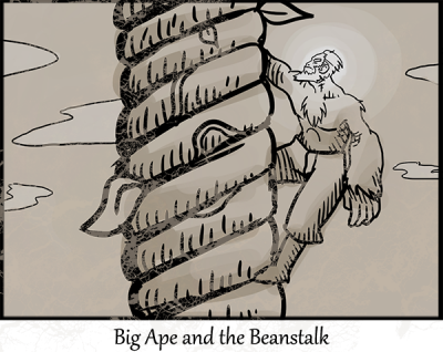 Big Ape and the Beanstalk by PFlute